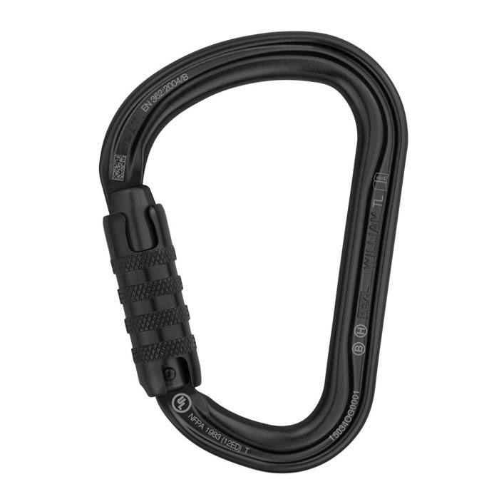 Petzl William Karabiner Black